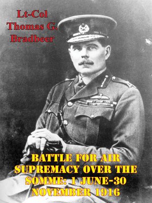 cover image of Battle For Air Supremacy Over the Somme
